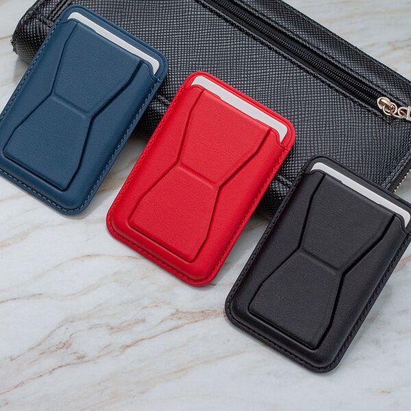 Card holder with stand red 5900495074959