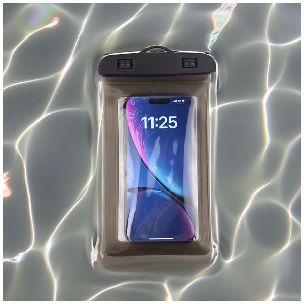 Waterproof case with armband 5,8 - 6,8&quot; black 5907457742369