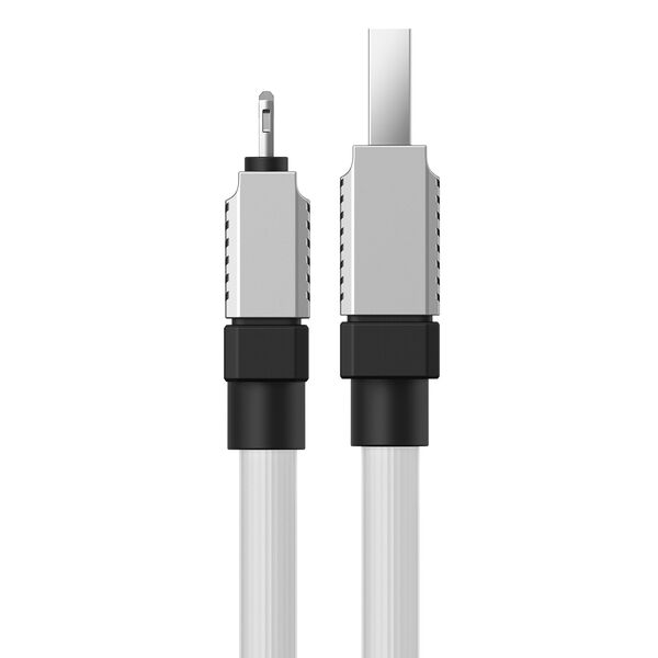 Baseus cable CoolPlay USB - Lightning 1m 2,4A white 6932172626730