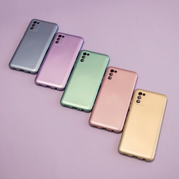 Metallic case for Samsung Galaxy A14 4G / A14 5G violet 5900495095411