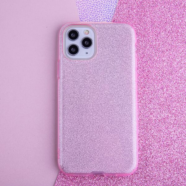 Glitter 3in1 case for Xiaomi Redmi 12c / Redmi 11a pink 5900495167620