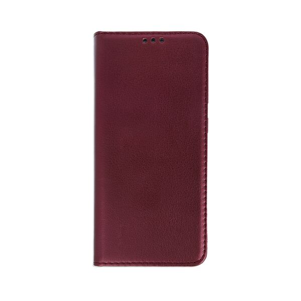 Smart Magnetic case for Motorola Edge 30 Lite / Edge 30 Neo burgundy 5900495058492