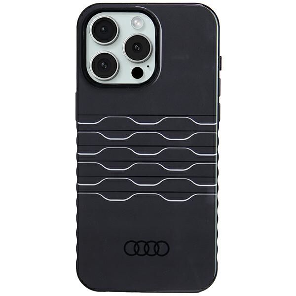 Audi IML MagSafe case for iPhone 15 Pro Max - black