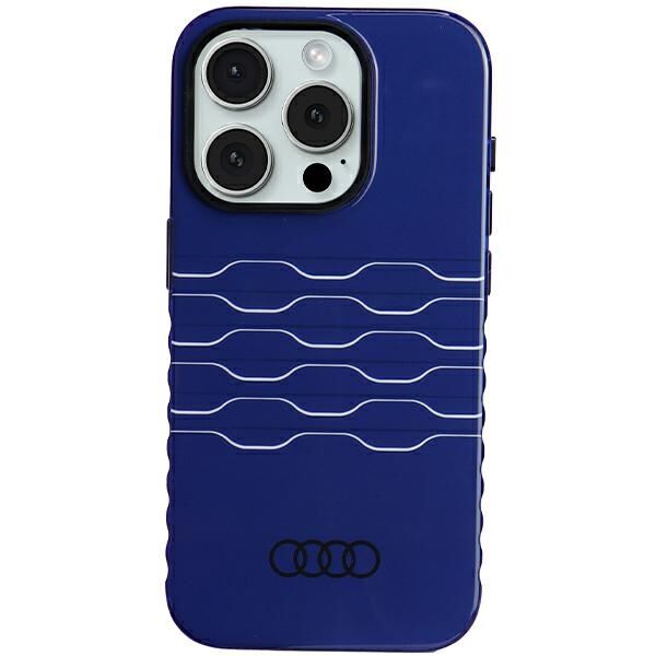 Audi IML MagSafe case for iPhone 15 Pro - blue