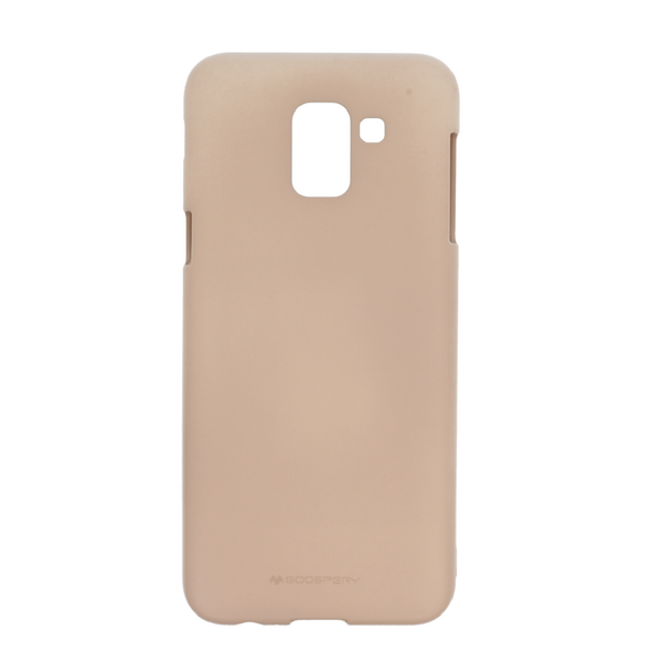 Soft Jelly Case SAMSUNG J6+ J6 PLUS sand 8809621301143