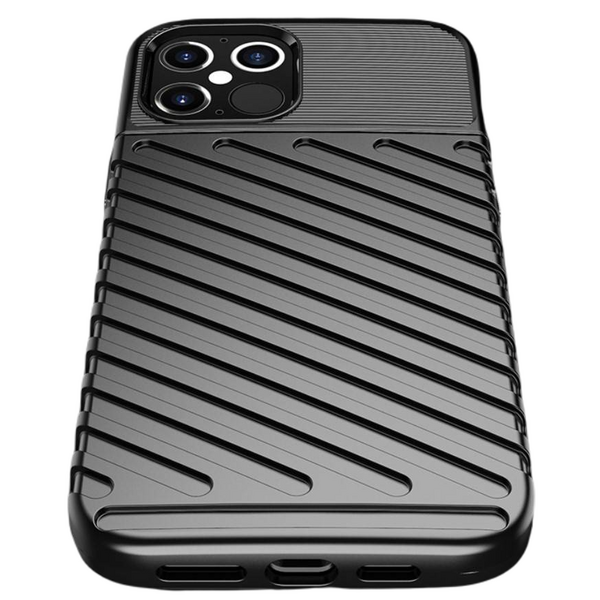 IPHONE 12 PRO MAX Armored Thunder Case black 5904161107347