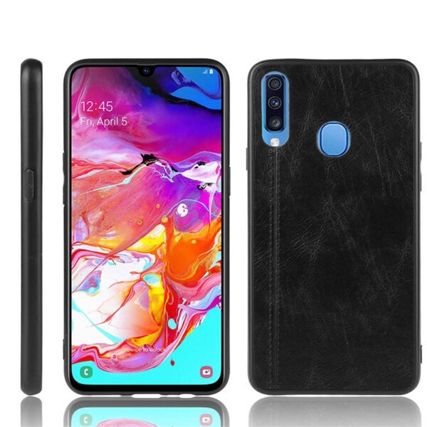 Case SAMSUNG GALAXY A20S Leather Slim Case black 09105201