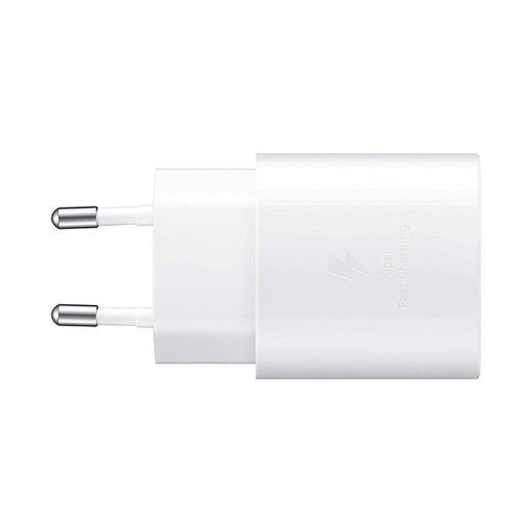 Wall Charger 25W 2A QC USB Type C for SAMSUNG EP-TA800EWE Quick Charge USB-C white 09114692