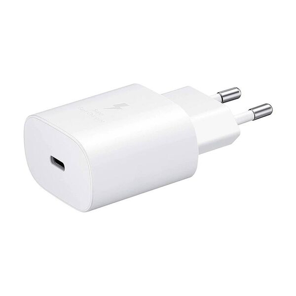 Wall Charger 25W 2A QC USB Type C for SAMSUNG EP-TA800EWE Quick Charge USB-C white 09114692