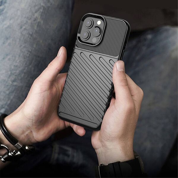 Case IPHONE 13 PRO MAX Armored Thunder black 5904161114598