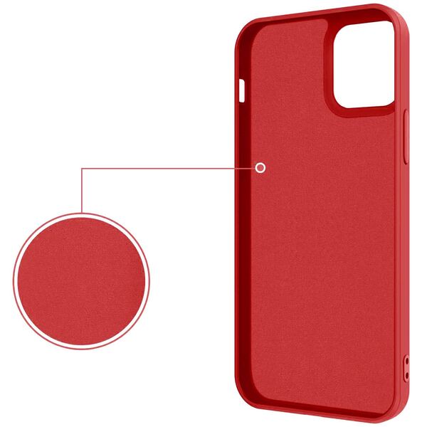 Case IPHONE 13 Silicone Ring Magnetic Stand red 5904161118220