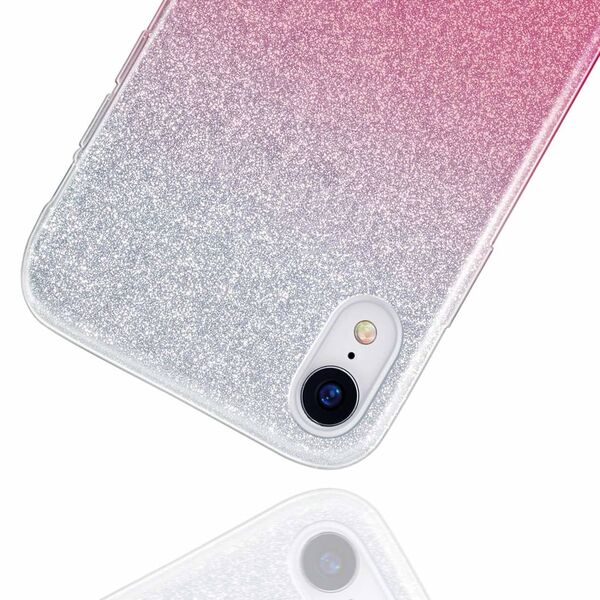 Case XIAOMI REDMI 10 Glitter silver & pink 5904161119395