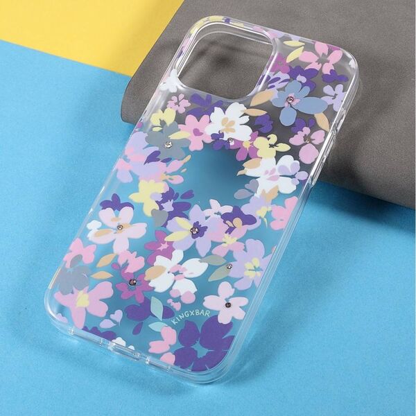 Case IPHONE 13 PRO MAX Kingxbar Brilliant Series purple 6959003501233