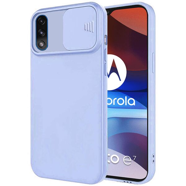 Case SAMSUNG GALAXY A03S Nexeri Silicone Lens Privacy Slider Camera Cover light blue 5904161120667