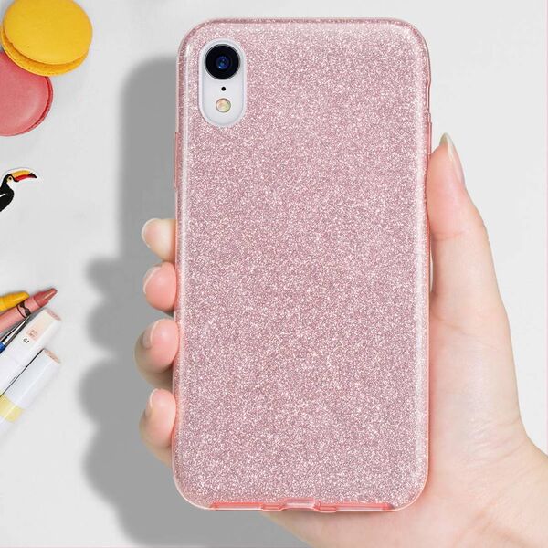 Case IPHONE 13 PRO Glitter pink 5904161120971