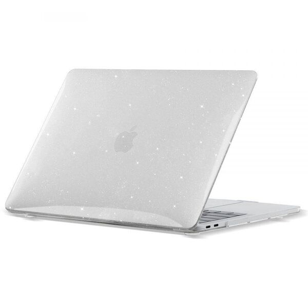 Case MACBOOK AIR 13.3 2018 / 2019 / 2020 Tech-Protect SmartShell Glitter Clear transparent 9589046918926