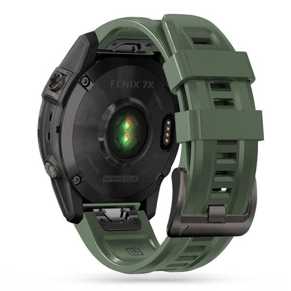 Strap for GARMIN FENIX 5 / 6 / 6 PRO / 7 Tech-Protect IconBand dark green 9589046921537