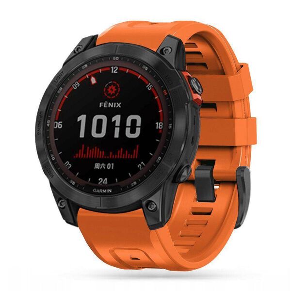 Strap for GARMIN FENIX 3 / 5X / 3HR / 5X PLUS / 6X / 6X PRO / 7X Tech-Protect IconBand orange 9589046921551