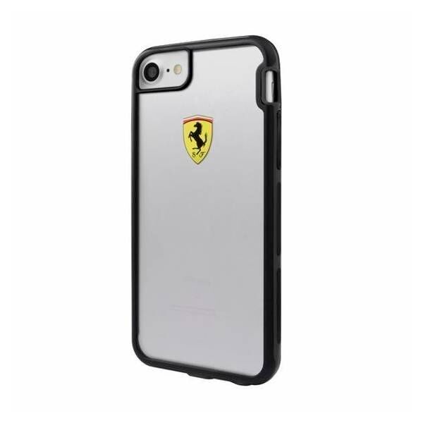 Original Case IPHONE SE 2022 / SE 2020 / 7 / 8 Ferrari Hardcase Racing Shockproof (FEHCP7TR3) transparent 3700740388518