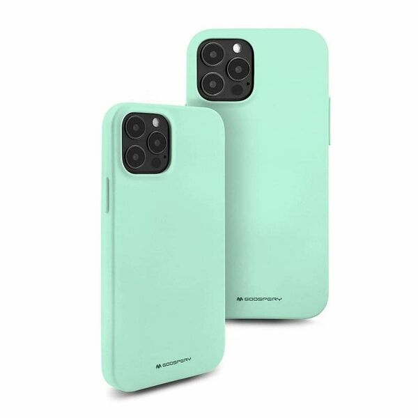 Case SAMSUNG GALAXY M53 5G Matte Silicone Mercury Soft Jelly mint 8809842296136