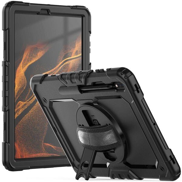 Case GALAXY TAB S7+ 12.4 / S7 FE 12.4 / S8+ 12.4 Tech-Protect Solid360 black 9490713929032