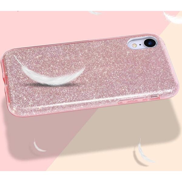 Case IPHONE 14 PLUS Glitter pink 5904161130543