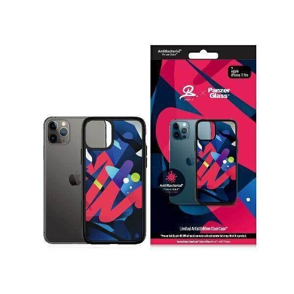 Case IPHONE 11 PRO PanzerGlass ClearCase Mikael B Limited Artist Edition Antibacterial 5711724003035