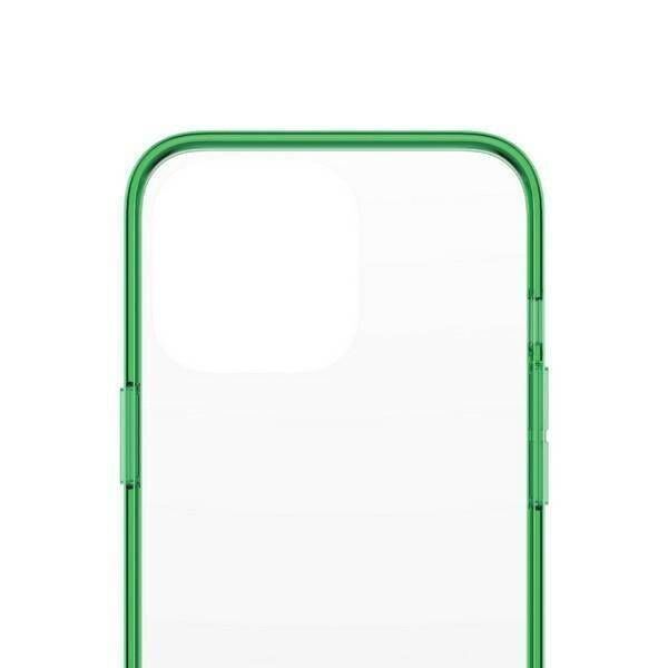 Case IPHONE 13 PRO PanzerGlass ClearCase Antibacterial Military (0339) Grade Lime 5711724003394