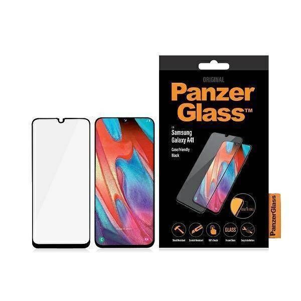 Tempered Glass 5D SAMSUNG GALAXY A41 PanzerGlass E2E Regular Case Friendly black 5711724072178