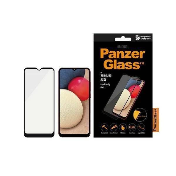 Tempered Glass 5D SAMSUNG GALAXY A20S PanzerGlass E2E Super+ Case Friendly AntiBacterial black 5711724072628