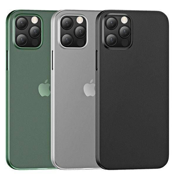 Case IPHONE 12 PRO MAX USAMS Gentle green (IP12PMQR03) transparent 6958444924601