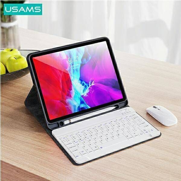 Case APPLE IPAD 9.7 (2gen / 3gen / 4gen / 5gen / 6gen) USAMS Winro Keyboard White keyboard (IPO97YRXX02) green 6958444973029