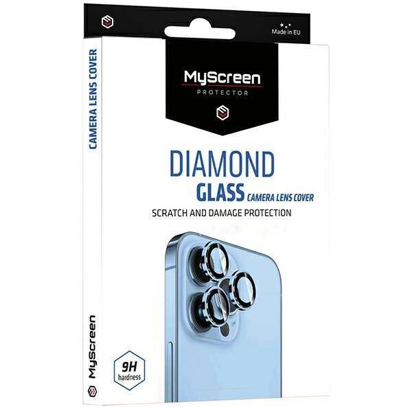 Tempered Glass for Camera IPHONE 14 PRO / 14 PRO MAX MyScreen Diamond Glass Camera Lens Cover purple 5904433218177