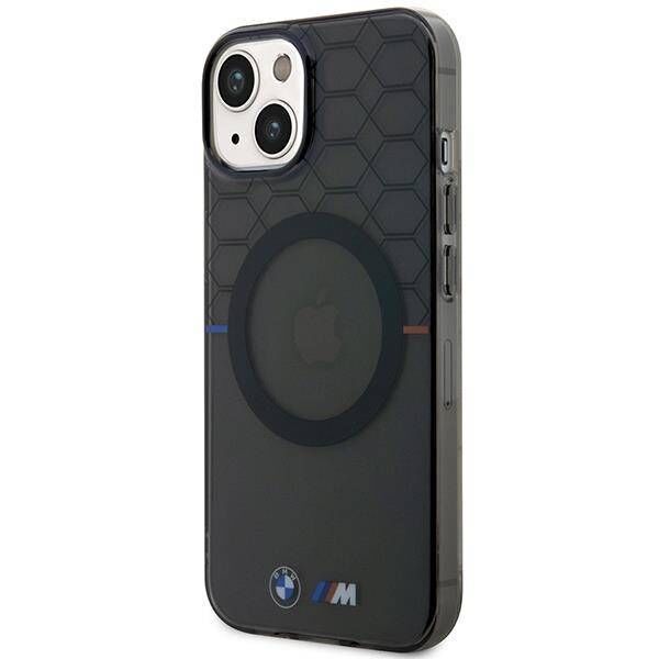 Original Case IPHONE 14 PLUS BMW Pattern MagSafe (BMHMP14MHGPK) gray 3666339122195