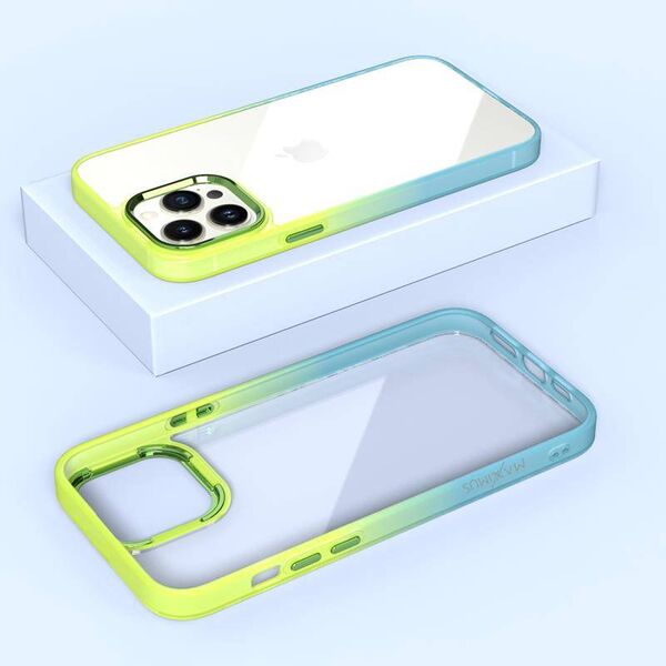 Case IPHONE 11 MX Rainbow green-blue 5901313078777