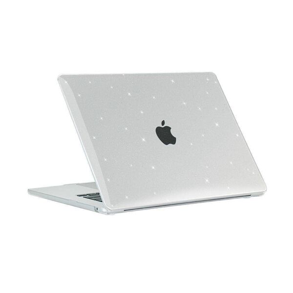 Case APPLE MACBOOK AIR 15.3 2023 Tech-Protect SmartShell Glitter transparent 9490713935736