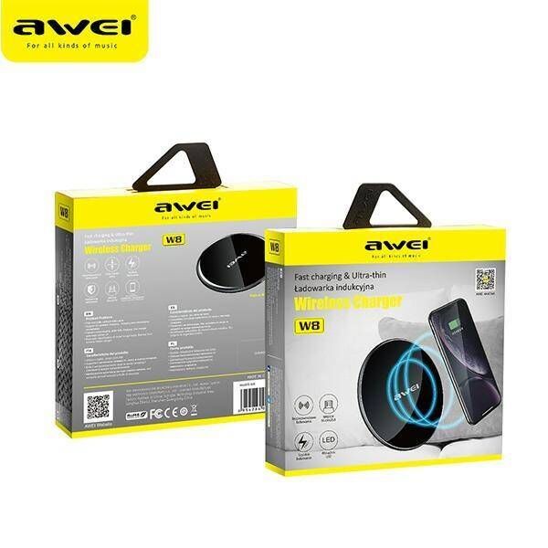 Induction Charger 10W AWEI (W8) black 6954284054614