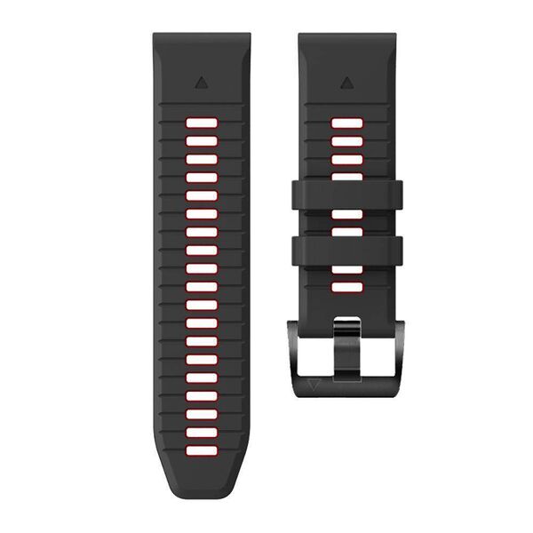 Strap for GARMIN FENIX 3 / 5X / 3HR / 5X PLUS / 6X / 6X PRO / 7X Tech-Protect IconBand black and red 9319456605082