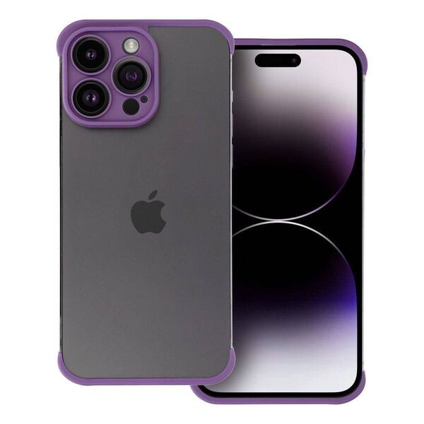 Case IPHONE 13 Edge and Lens Protector purple 5904161140948