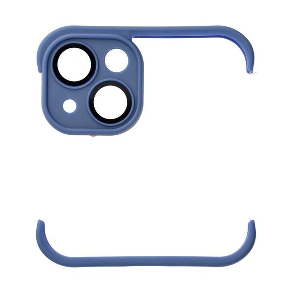 Case IPHONE 13 Edge and Lens Protector blue 5904161140955