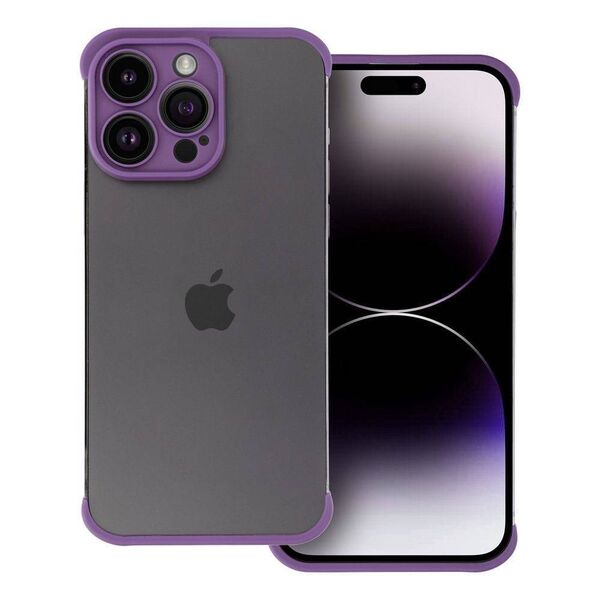 Case IPHONE 13 PRO MAX Edge and Lens Protector purple 5904161141037