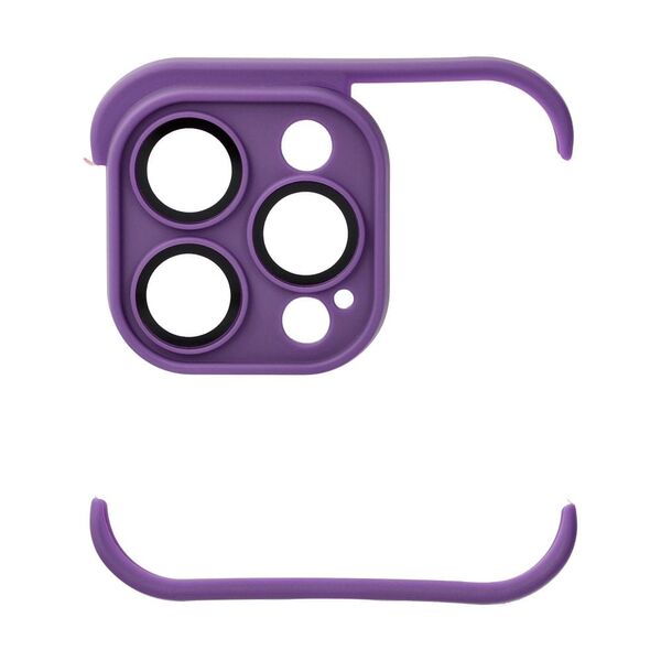 Case IPHONE 13 PRO MAX Edge and Lens Protector purple 5904161141037