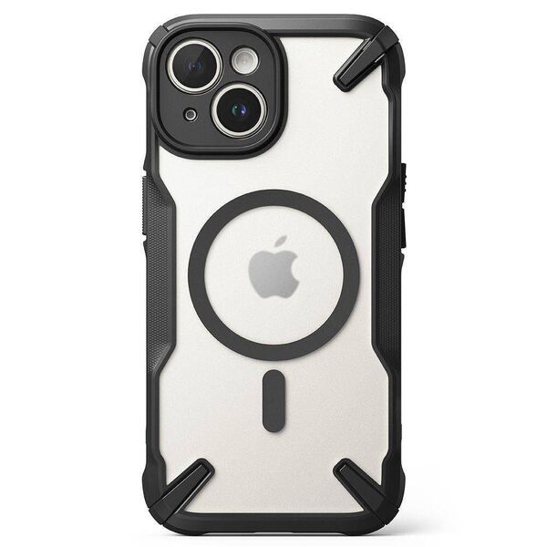 Case APPLE IPHONE 15 PLUS Ringke Fusion-X MagSafe Matte black 8809919308441