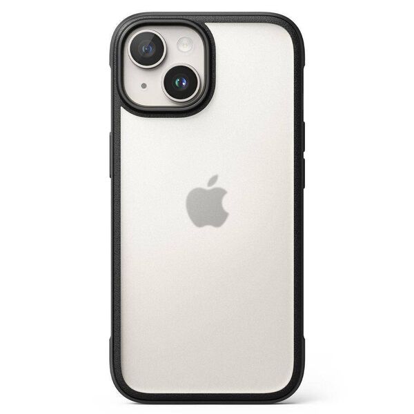 Case APPLE IPHONE 15 Ringke Fusion Bold Matte Black transparent 8809919309028