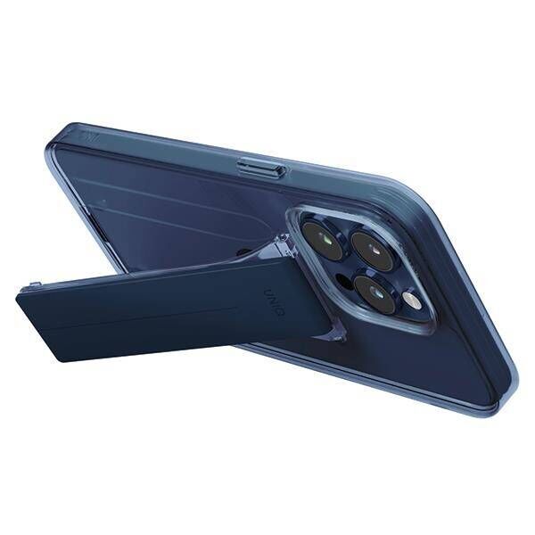 Case APPLE IPHONE 15 PRO MAX UNIQ Heldro Mount with Stand blue 8886463685853