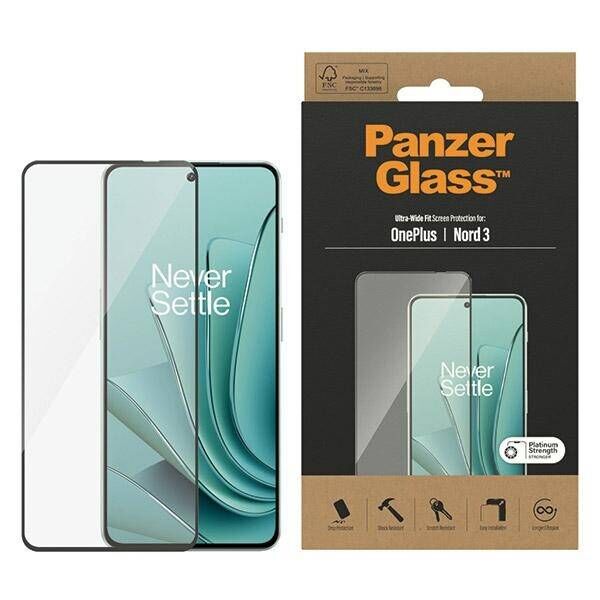 Tempered Glass ONEPLUS NORD 3 5G PanzerGlass Ultra-Wide Fit Screen Protection 5711724070280