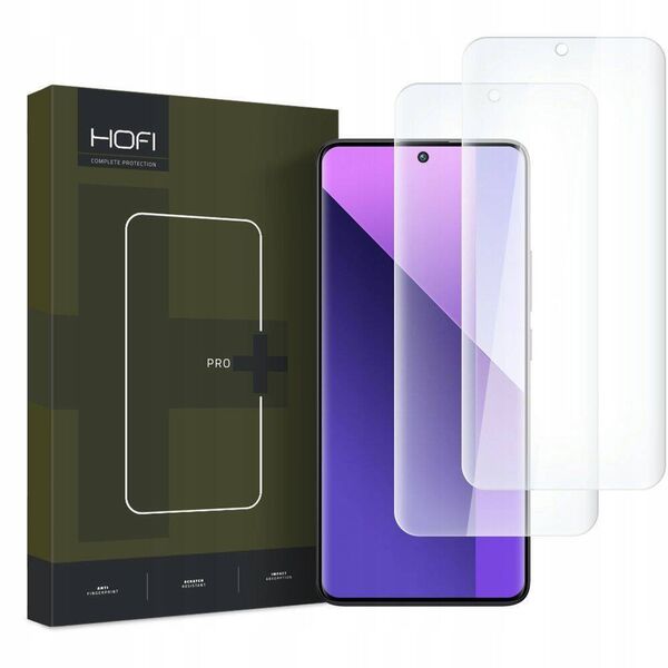 Tempered Glass 5D UV XIAOMI REDMI NOTE 13 PRO+ 5G Hofi UV Glass Pro+ 2-pack Clear 5906302300426