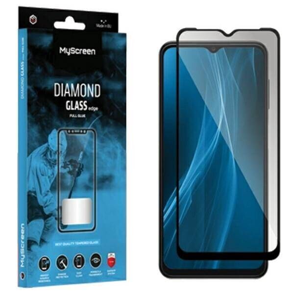 Tempered Glass HONOR X7 MyScreen Diamond Glass Edge Full Glue black 5904433229975