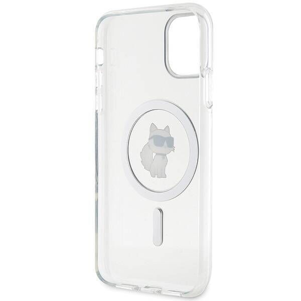 Original Case IPHONE 11 Karl Lagerfeld Hardcase IML Choupette MagSafe (KLHMN61HFCCNOT) transparent 3666339162313