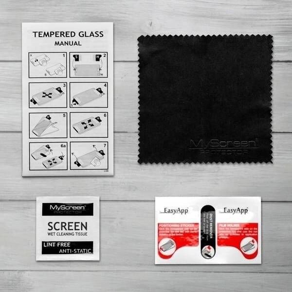 Tempered glass IPHONE 12 / 12 PRO MyScreen Lite Edge black Full Glue 5901924995807